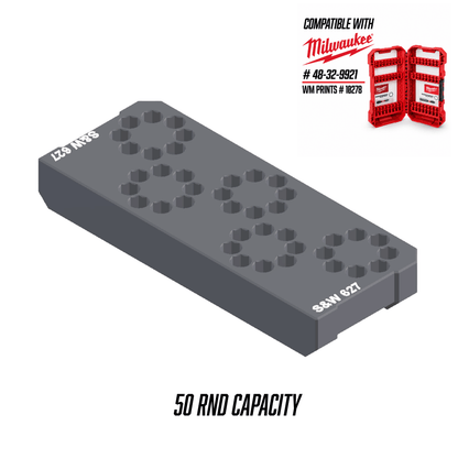Made for Milwaukee SHOCKWAVE™ Revolver Moon Clip Inserts - WM Prints LLC