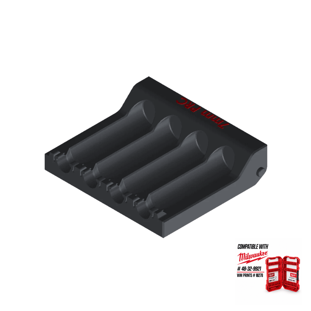 Made for Milwaukee Shockwave Rifle Ammo Inserts. - WM Prints LLC