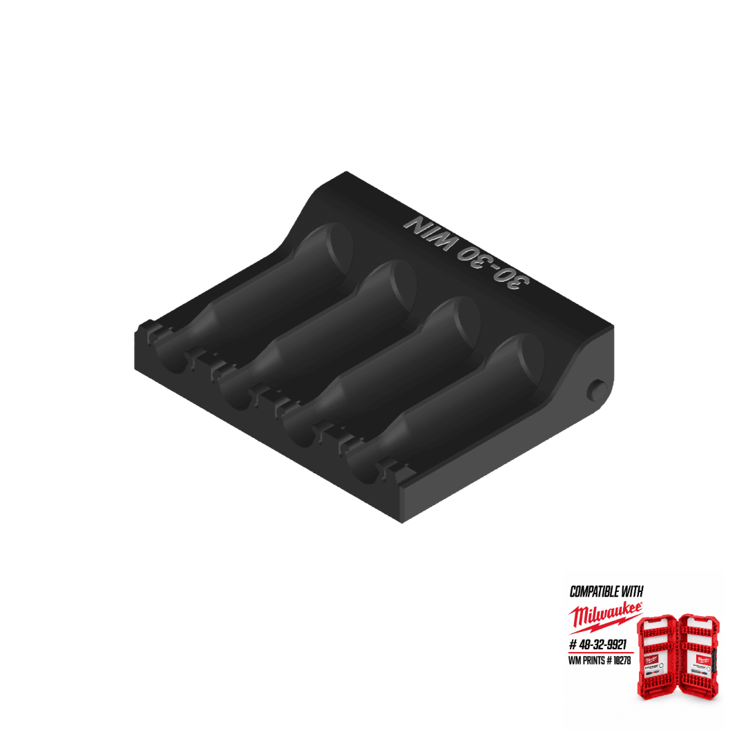 Made for Milwaukee Shockwave Rifle Ammo Inserts. - WM Prints LLC
