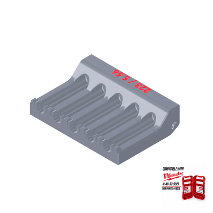 Made for Milwaukee Shockwave Rifle Ammo Inserts. - WM Prints LLC