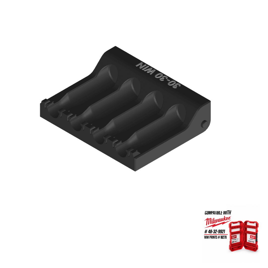 Made for Milwaukee Shockwave Rifle Ammo Inserts. - WM Prints LLC