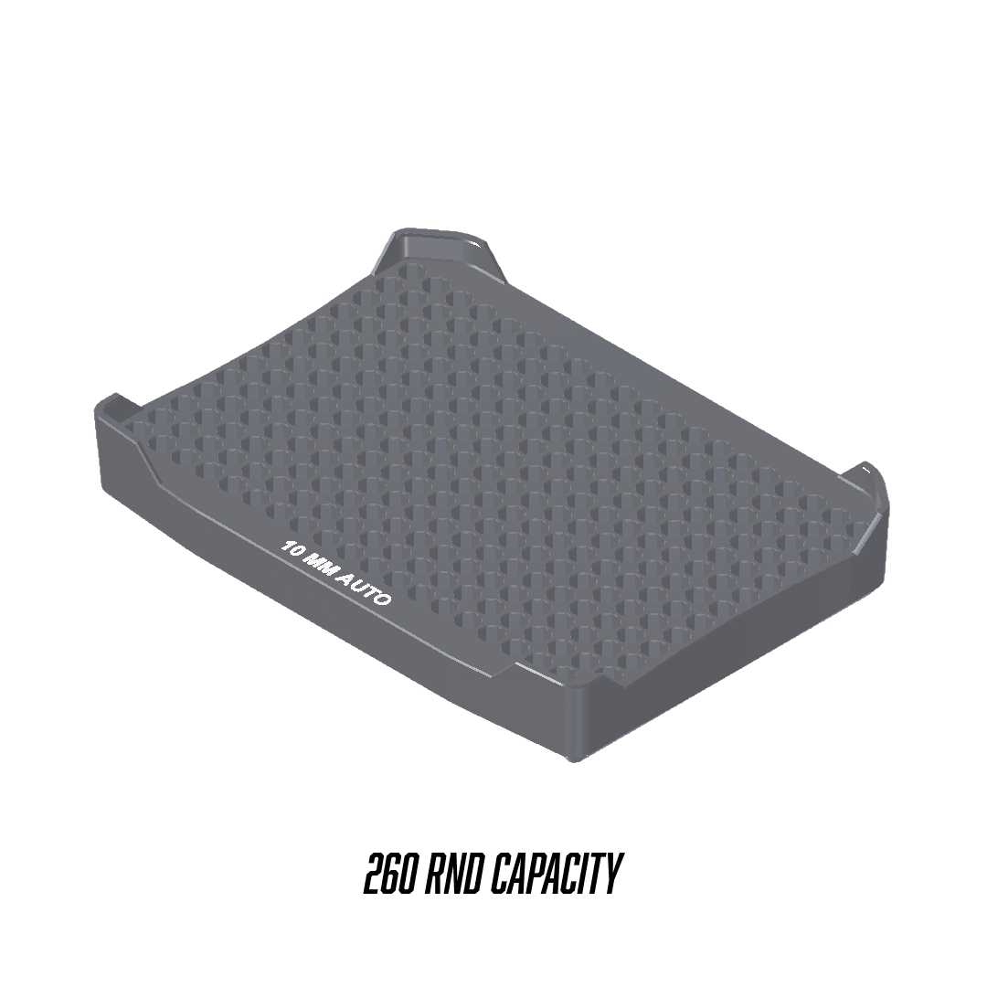 Made for Pelican Vault V100 Pistol ammo double stack inserts - WM Prints LLC