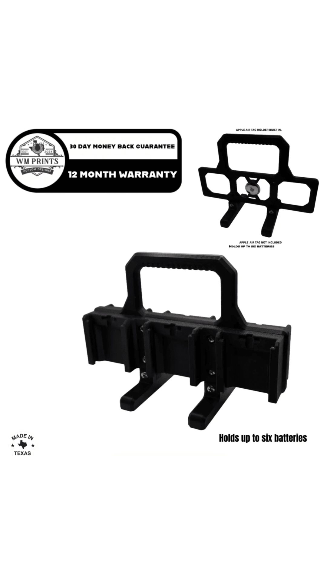 Matco Battery type battery carrier. - WM Prints LLC