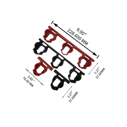 Milwaukee M12 battery mounts - WM Prints LLC