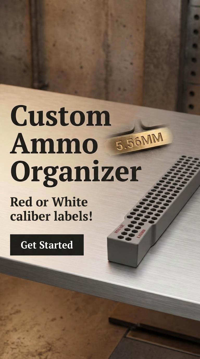 Milwaukee Packout center ammo inserts. - WM Prints LLC