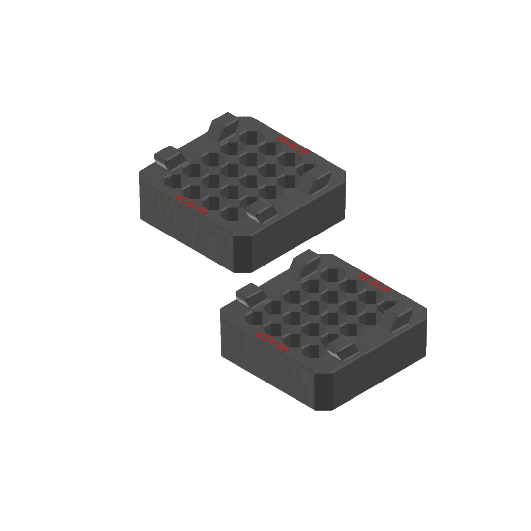 Milwaukee Packout compatible Ammo Inserts double stack. - WM Prints LLC
