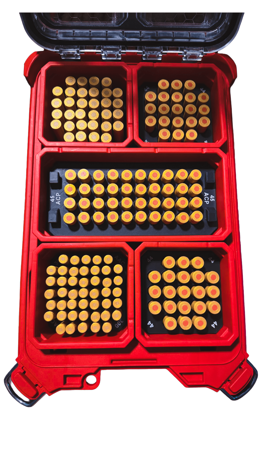 Milwaukee Packout compatible Ammo Inserts double stack. - WM Prints LLC