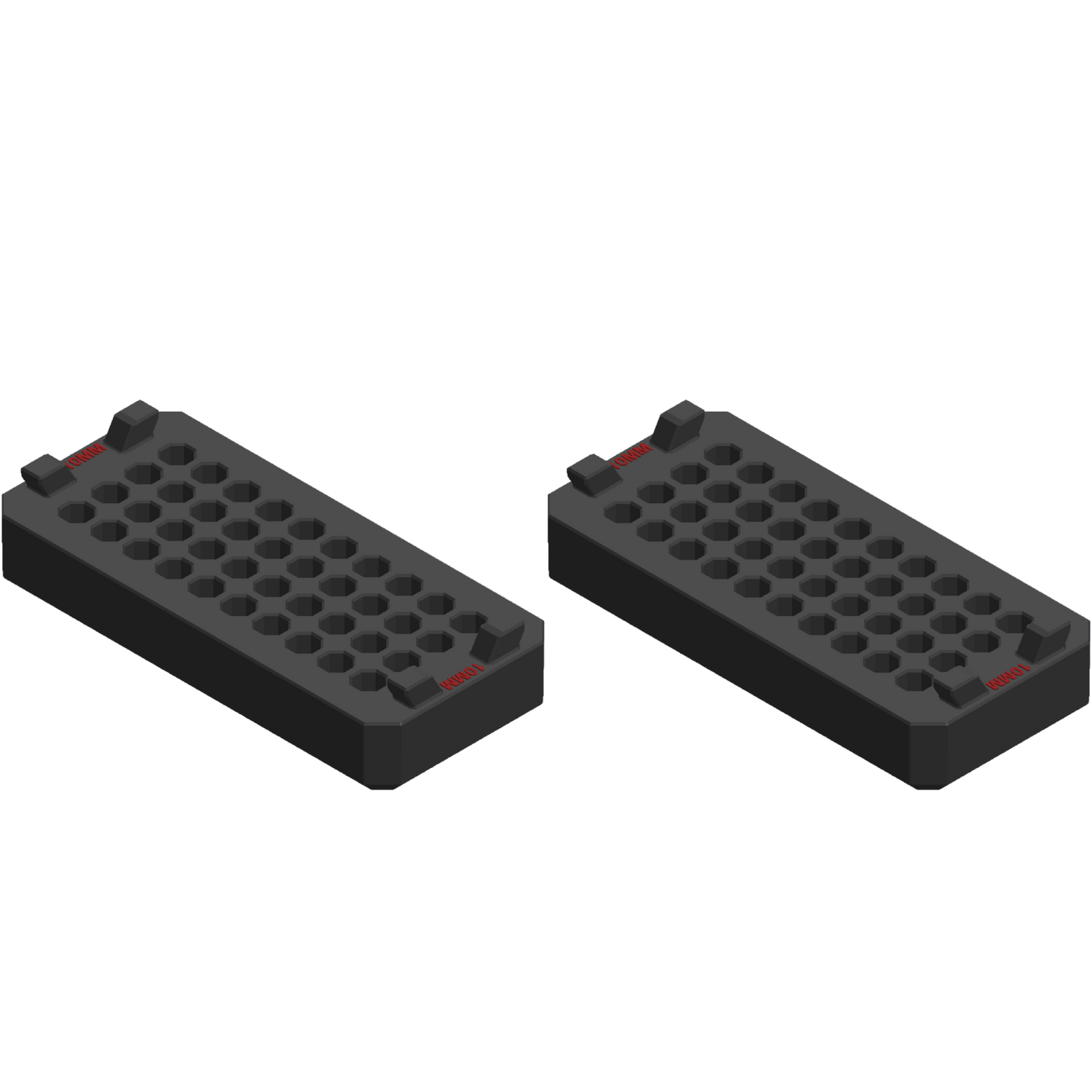 Milwaukee Packout compatible Ammo Inserts double stack. - WM Prints LLC