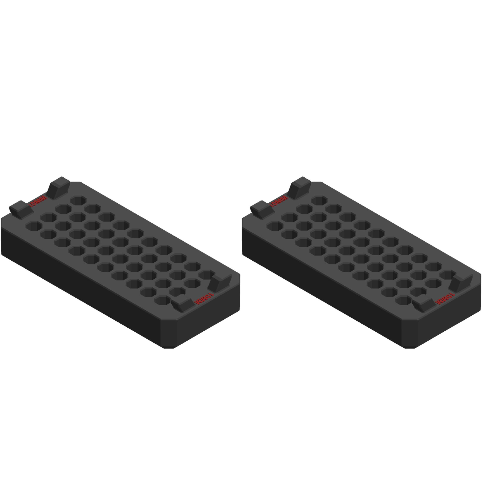 Milwaukee Packout compatible Ammo Inserts double stack. - WM Prints LLC
