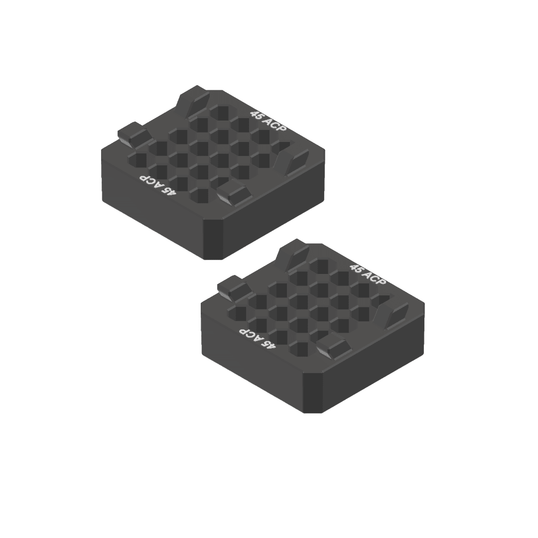 Milwaukee Packout compatible Ammo Inserts double stack. - WM Prints LLC