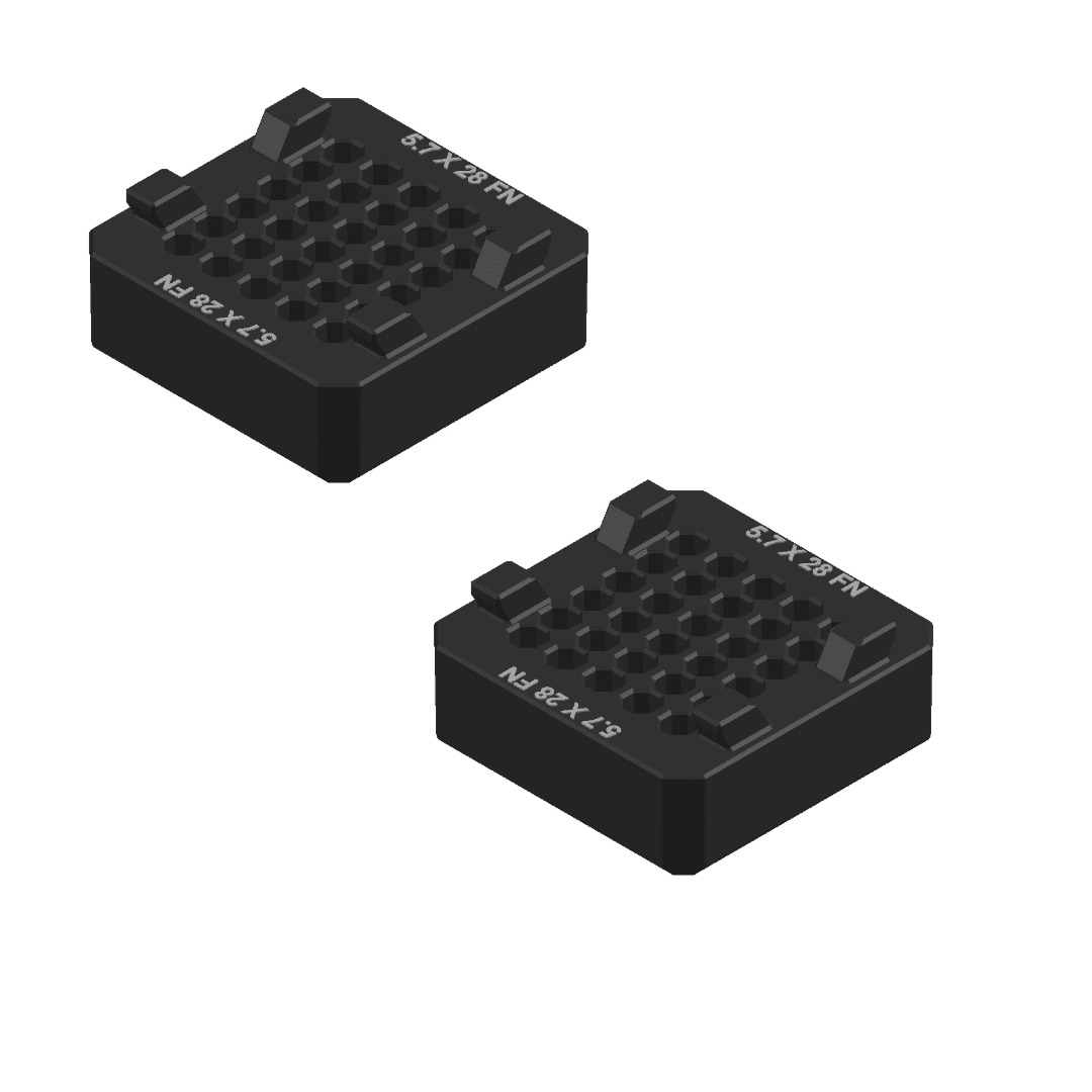 Milwaukee Packout compatible Ammo Inserts double stack. - WM Prints LLC