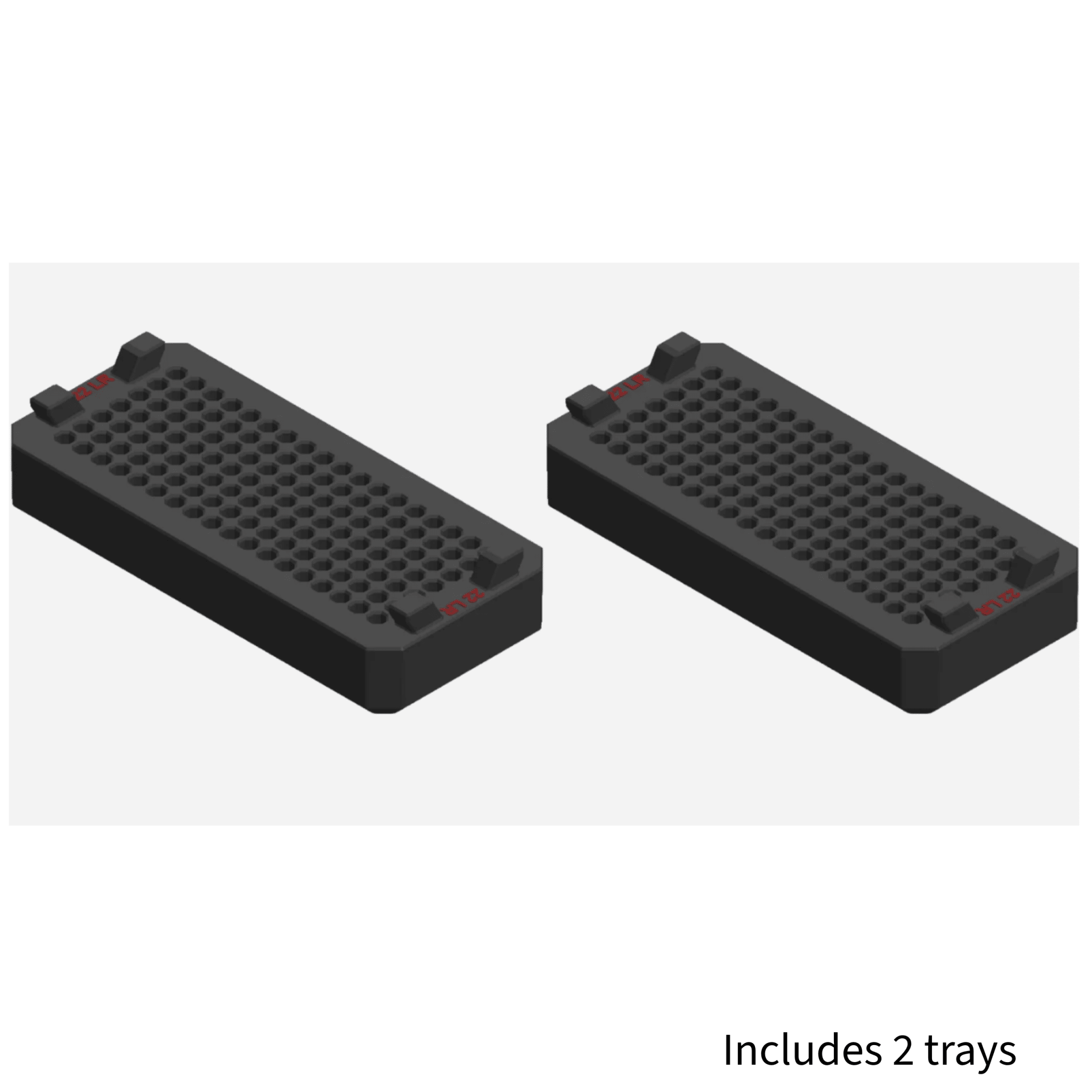 Milwaukee Packout compatible Ammo Inserts double stack. - WM Prints LLC