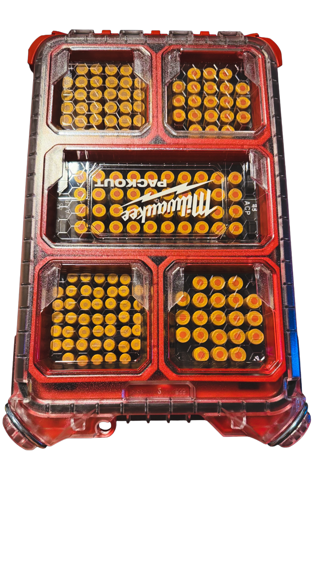 Milwaukee Packout compatible Ammo Inserts double stack. - WM Prints LLC