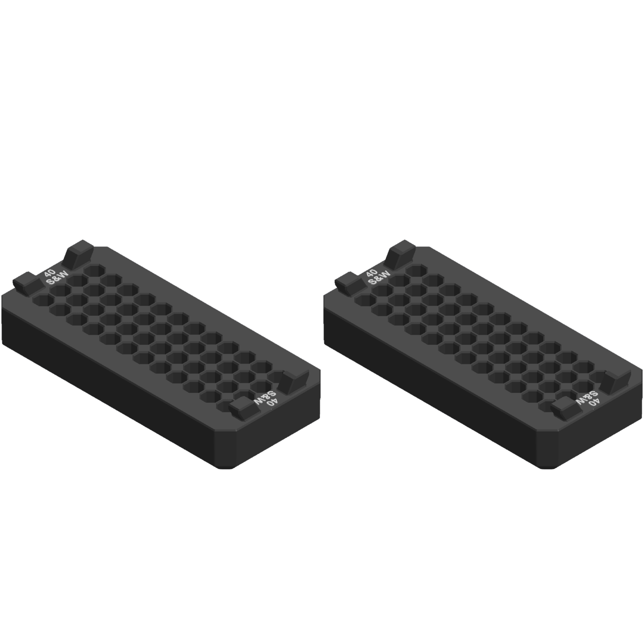 Milwaukee Packout compatible Ammo Inserts double stack. - WM Prints LLC
