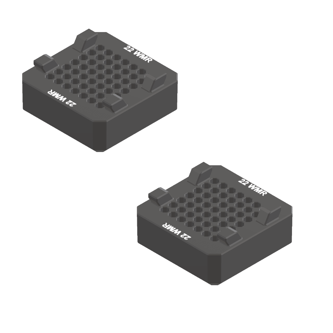 Milwaukee Packout compatible Ammo Inserts double stack. - WM Prints LLC