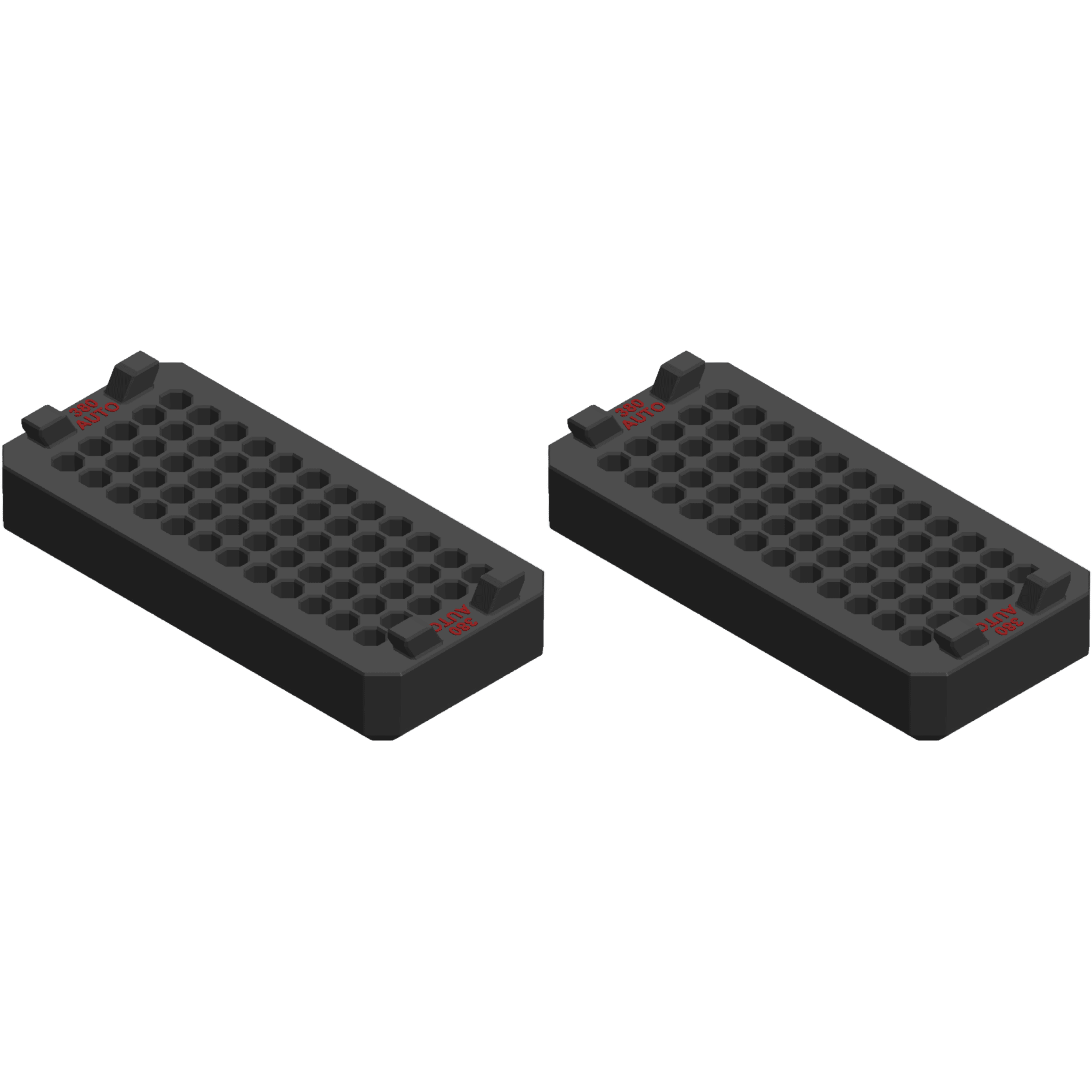 Milwaukee Packout compatible Ammo Inserts double stack. - WM Prints LLC