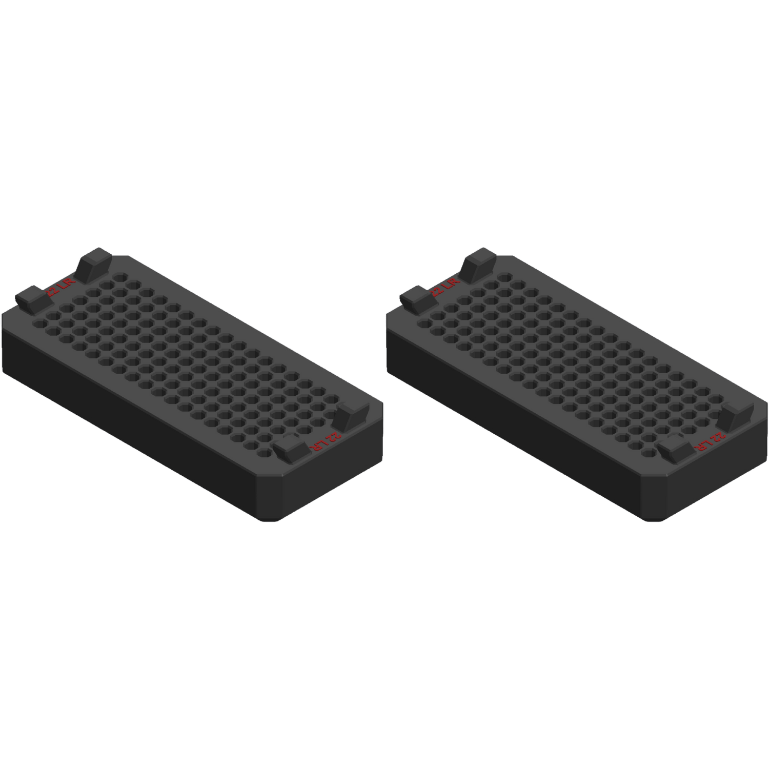Milwaukee Packout compatible Ammo Inserts double stack. - WM Prints LLC