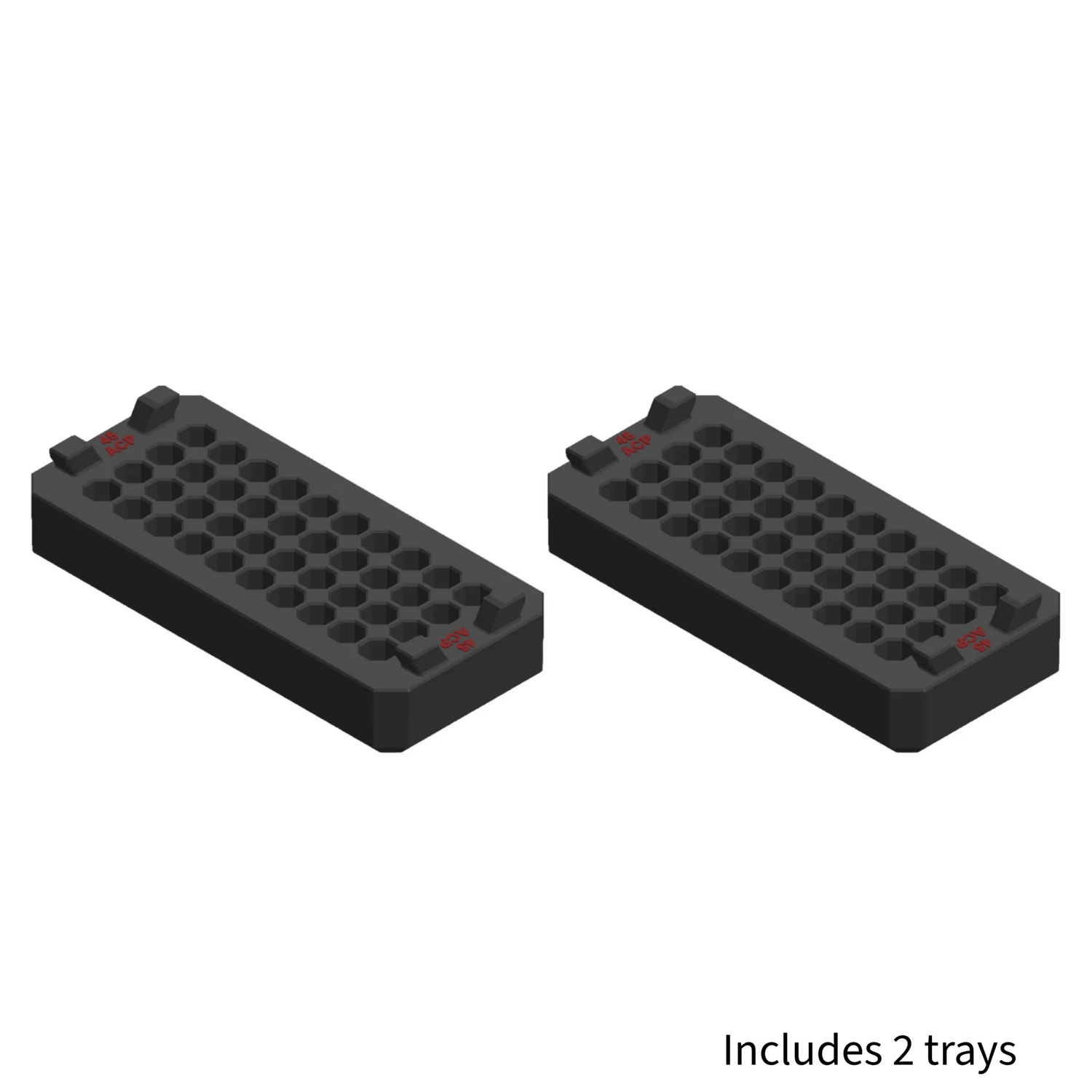 Milwaukee Packout compatible Ammo Inserts double stack. - WM Prints LLC