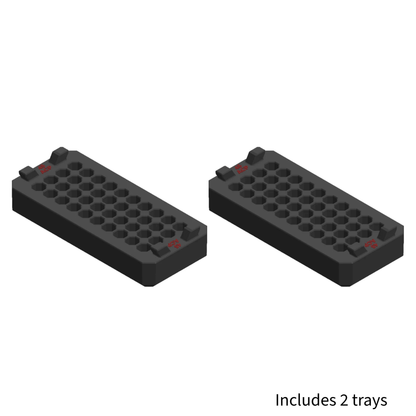 Milwaukee Packout compatible Ammo Inserts double stack. - WM Prints LLC