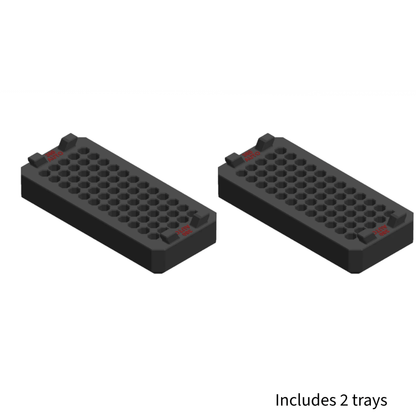 Milwaukee Packout compatible Ammo Inserts double stack. - WM Prints LLC