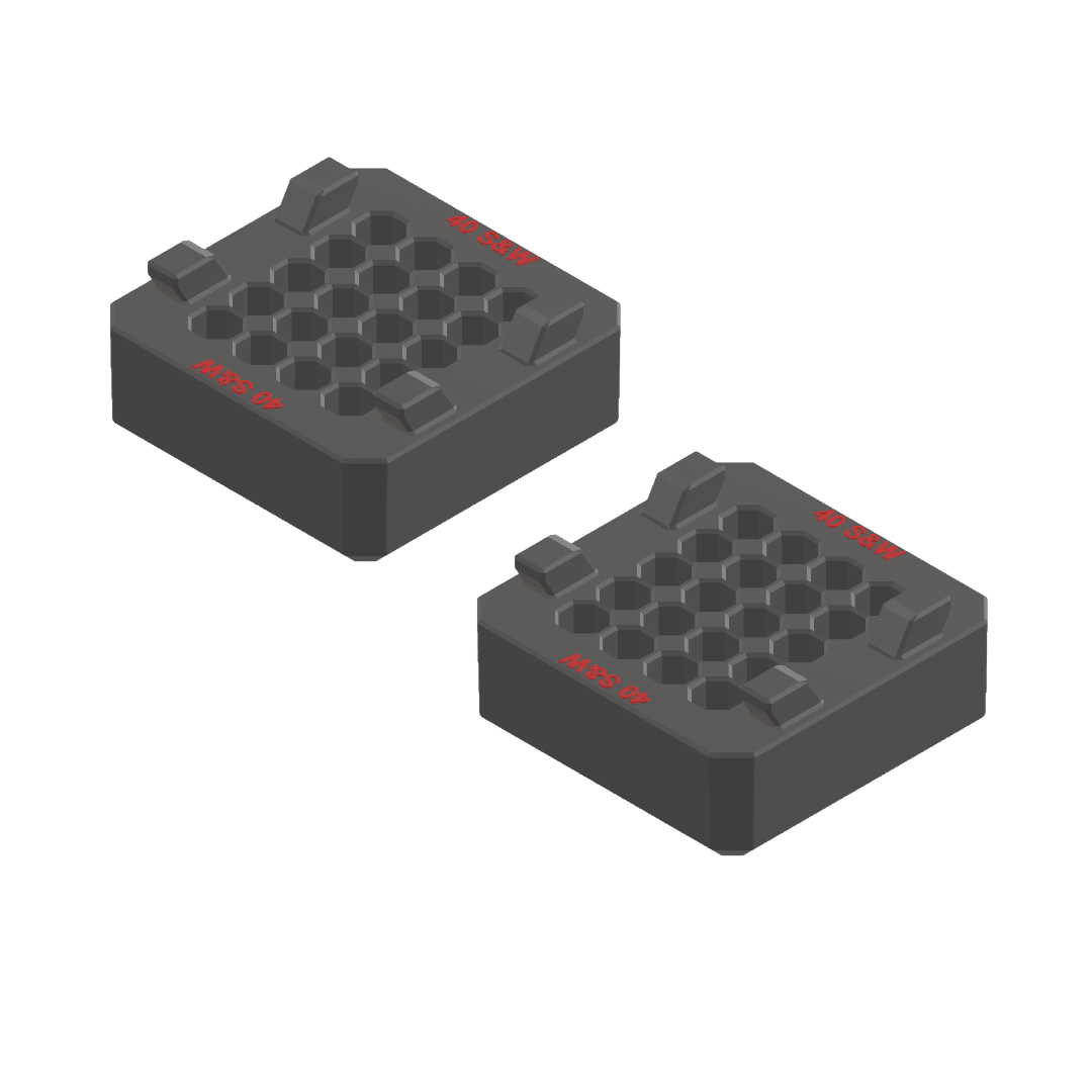 Milwaukee Packout compatible Ammo Inserts double stack. - WM Prints LLC