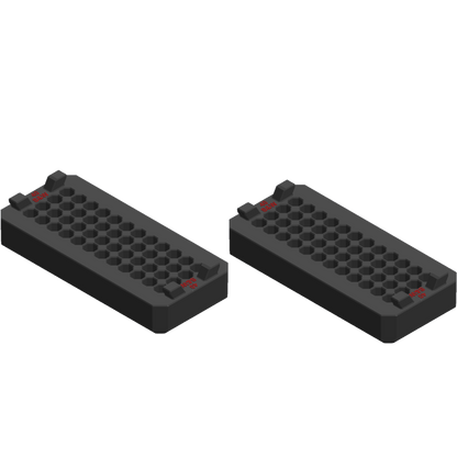 Milwaukee Packout compatible Ammo Inserts double stack. - WM Prints LLC