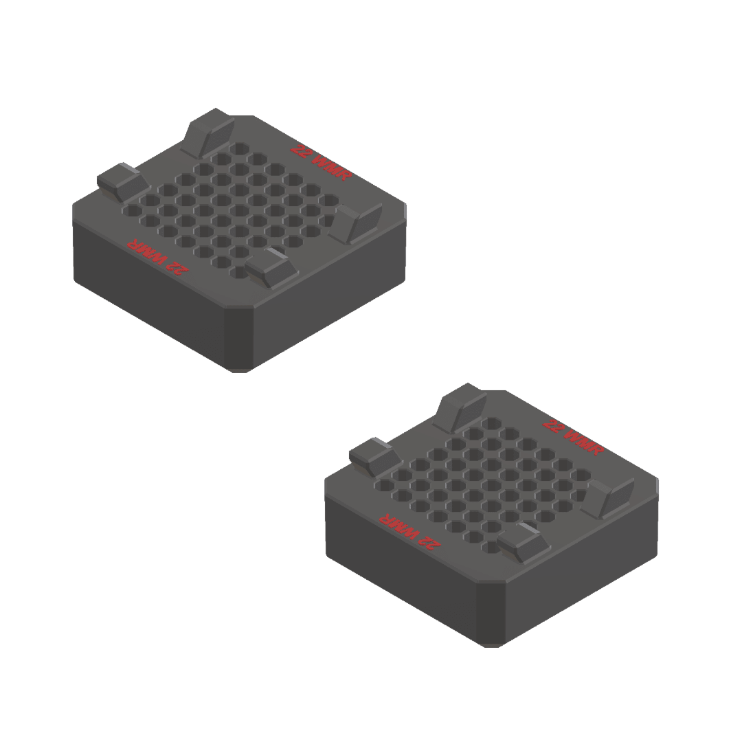 Milwaukee Packout compatible Ammo Inserts double stack. - WM Prints LLC