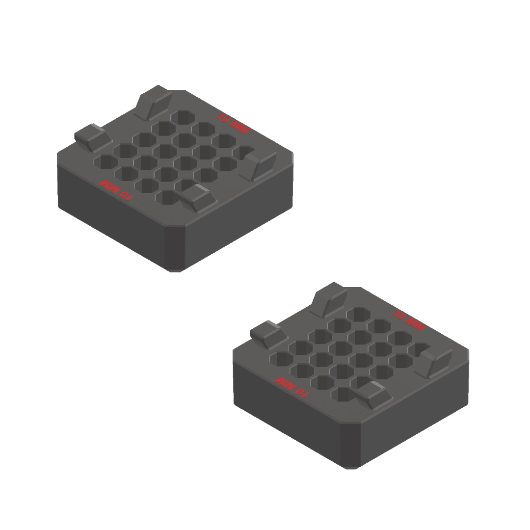 Milwaukee Packout compatible Ammo Inserts double stack. - WM Prints LLC