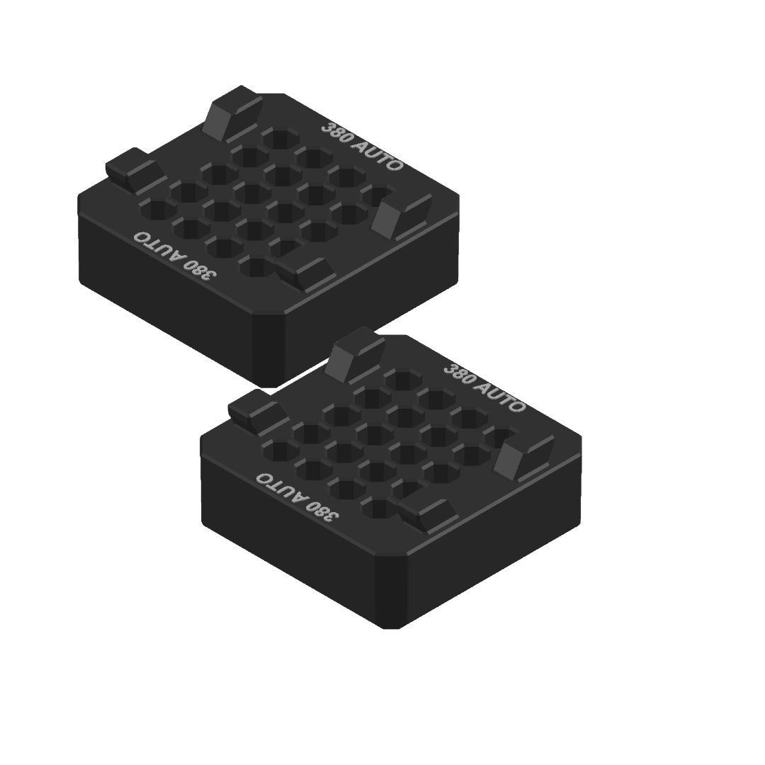 Milwaukee Packout compatible Ammo Inserts double stack. - WM Prints LLC