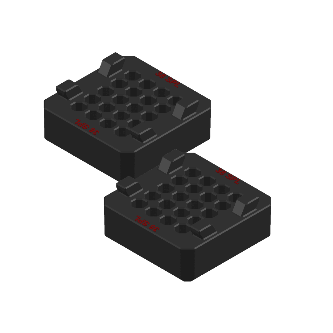 Milwaukee Packout compatible Ammo Inserts double stack. - WM Prints LLC