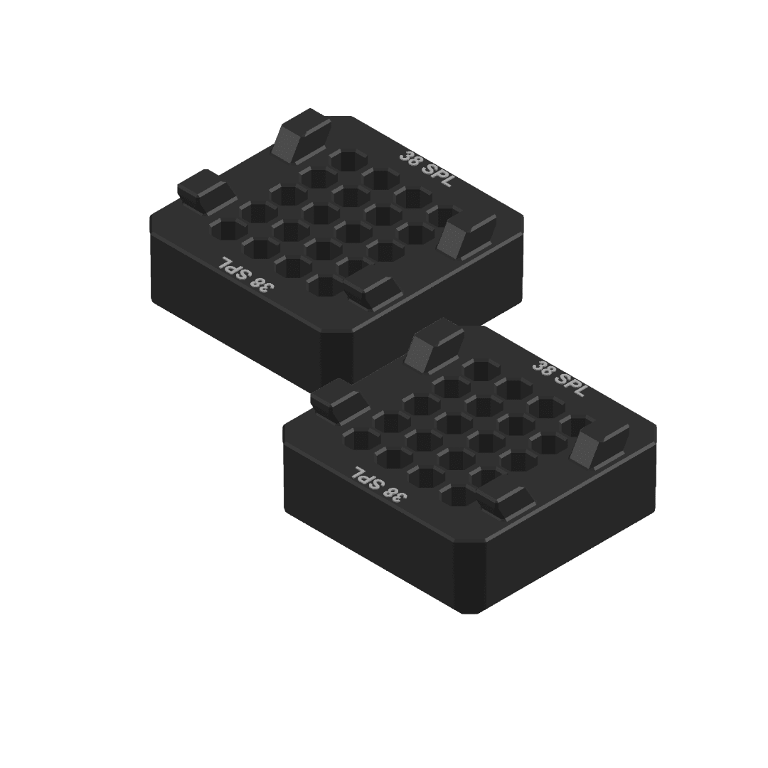 Milwaukee Packout compatible Ammo Inserts double stack. - WM Prints LLC