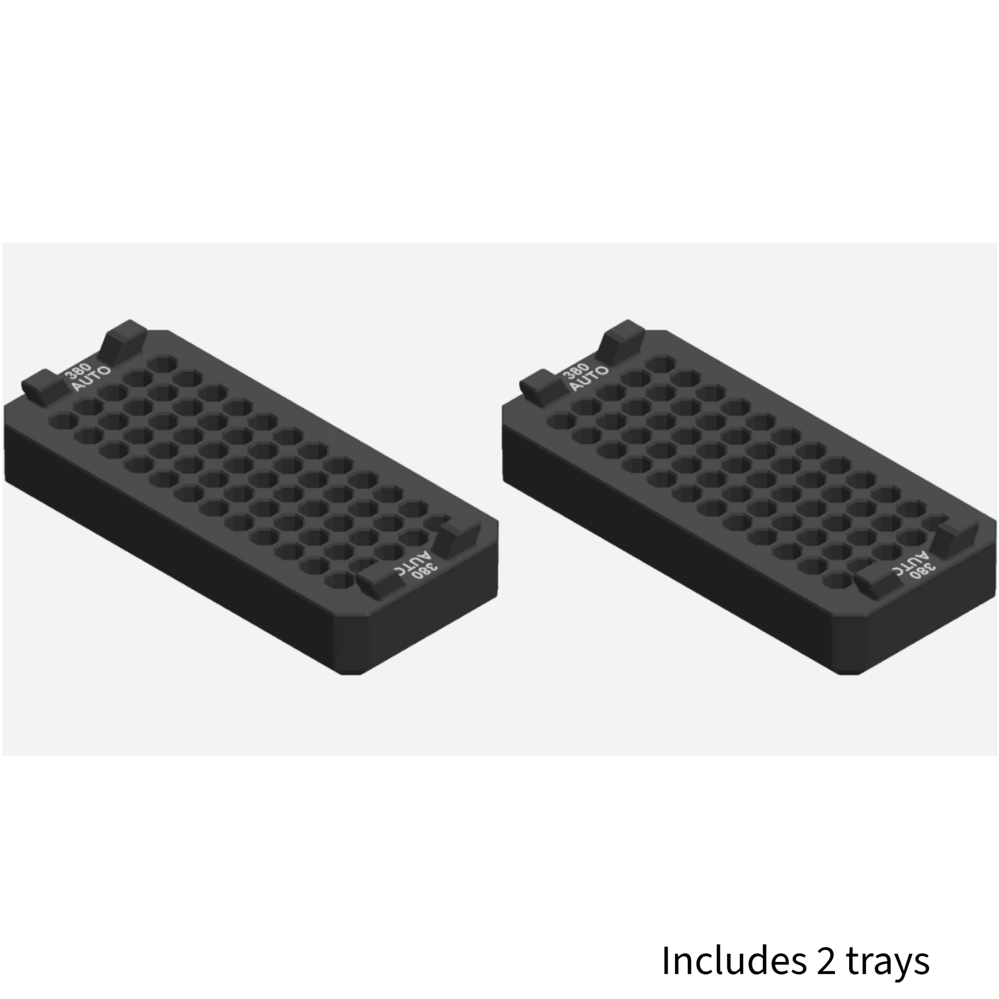 Milwaukee Packout compatible Ammo Inserts double stack. - WM Prints LLC