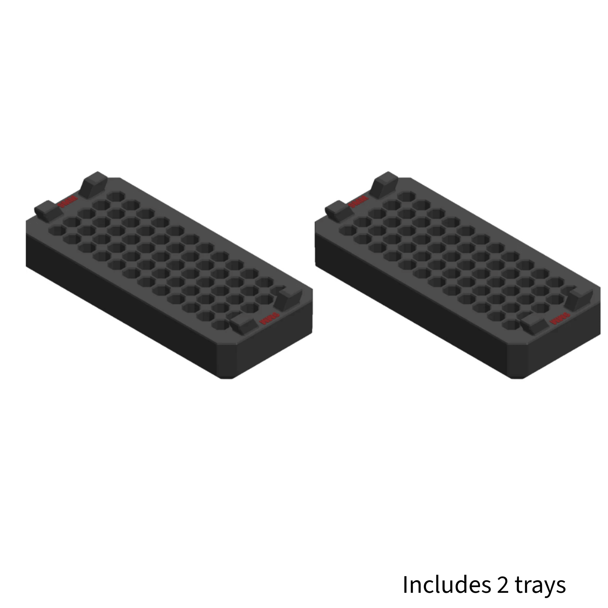 Milwaukee Packout compatible Ammo Inserts double stack. - WM Prints LLC