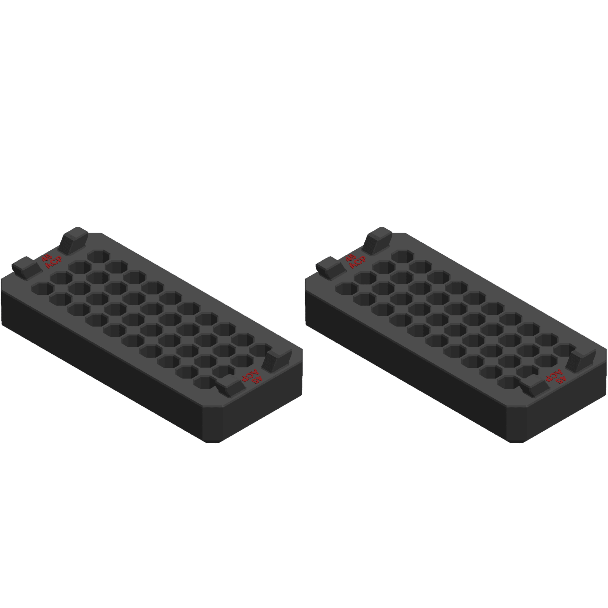 Milwaukee Packout compatible Ammo Inserts double stack. - WM Prints LLC