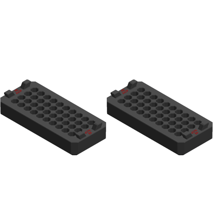 Milwaukee Packout compatible Ammo Inserts double stack. - WM Prints LLC