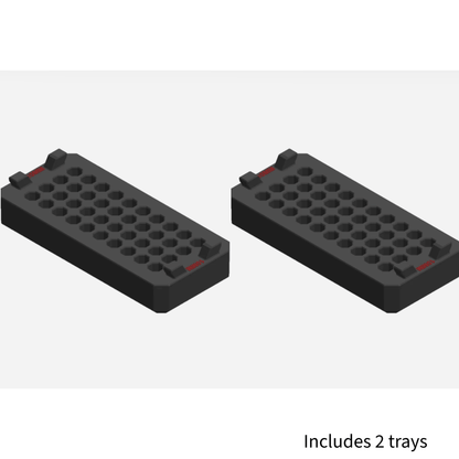 Milwaukee Packout compatible Ammo Inserts double stack. - WM Prints LLC