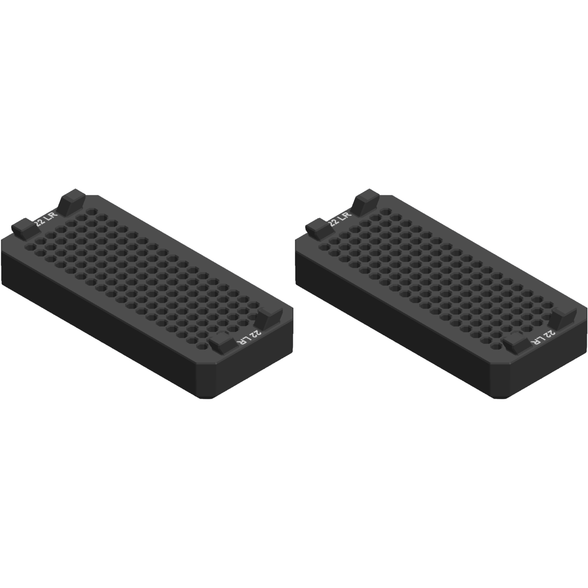 Milwaukee Packout compatible Ammo Inserts double stack. - WM Prints LLC