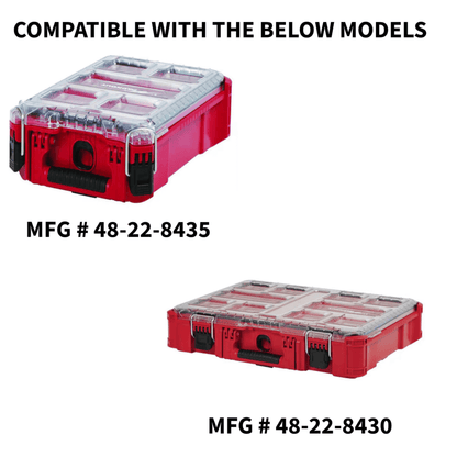 Milwaukee Packout compatible bin dividers. - WM Prints LLC