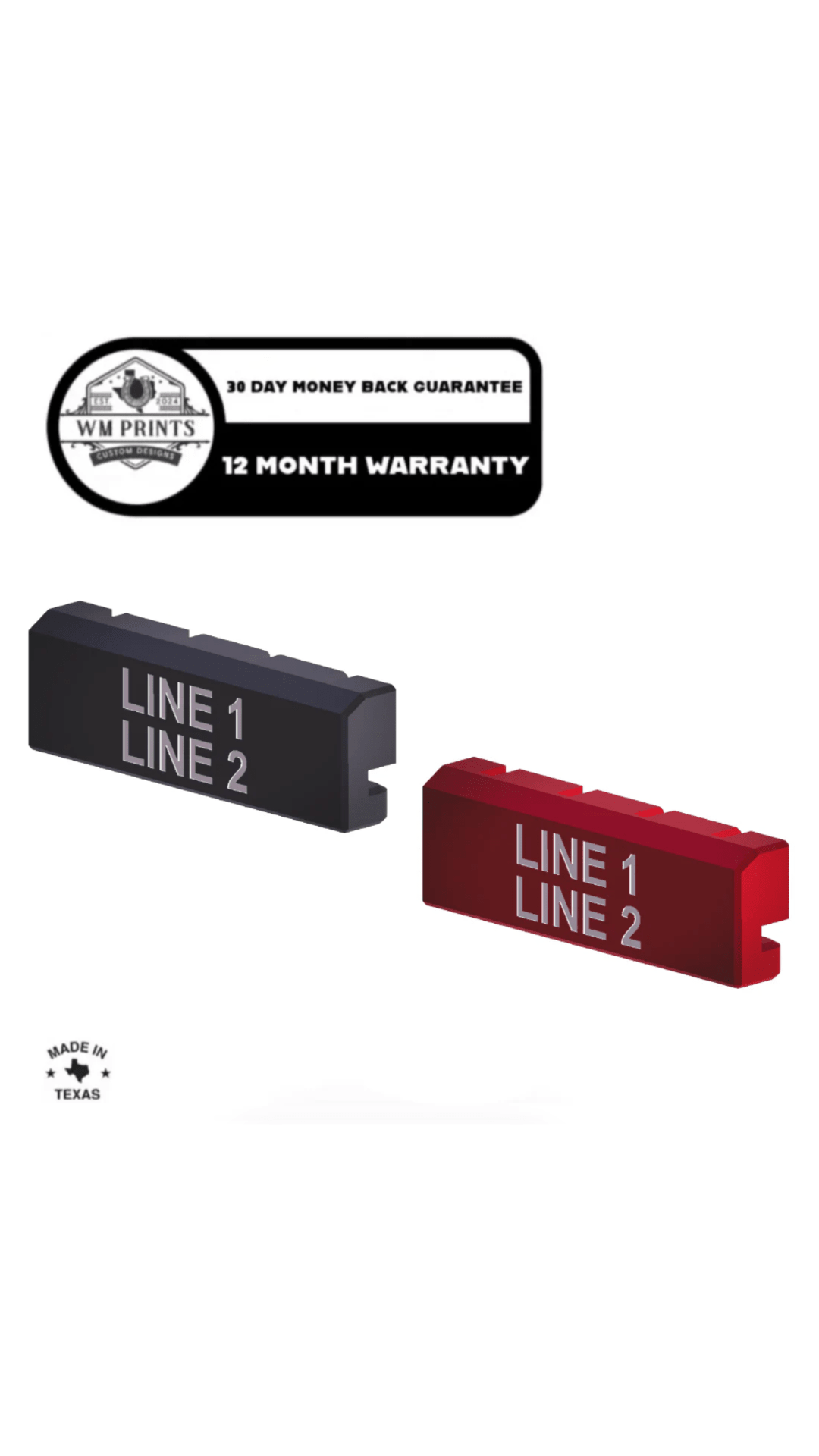Milwaukee Packout Custom Badges - WM Prints LLC