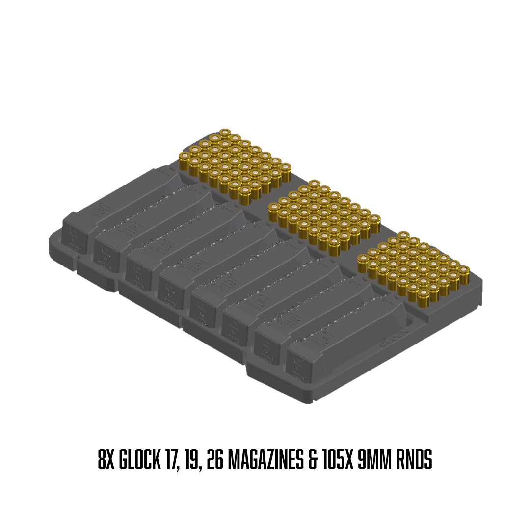 Milwaukee Packout Glock Magazine Inserts. - WM Prints LLC
