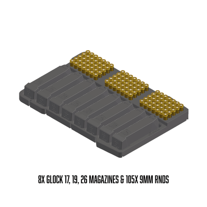 Milwaukee Packout Glock Magazine Inserts. - WM Prints LLC