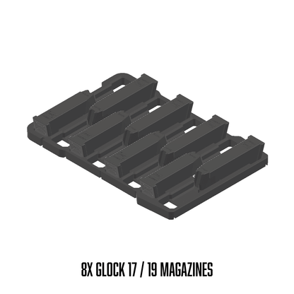 Milwaukee Packout Glock Magazine Inserts. - WM Prints LLC