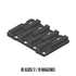 Milwaukee Packout Glock Magazine Inserts. - WM Prints LLC
