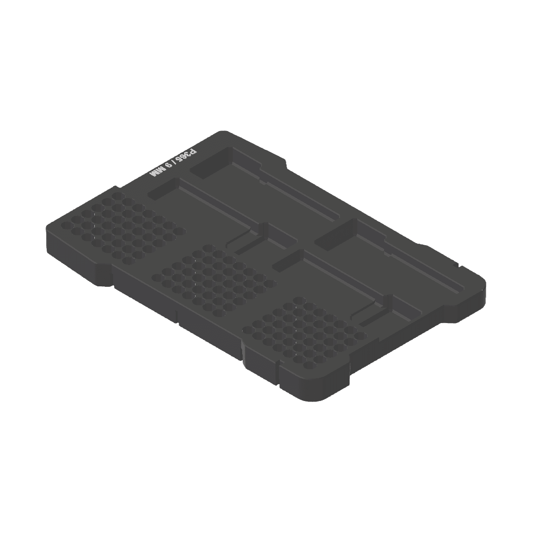 Milwaukee Packout Sig Sauer P365 9 MM insert. - WM Prints LLC