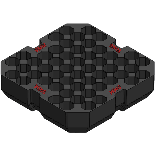 Milwaukee Packout Slim Ammo Inserts. - WM Prints LLC