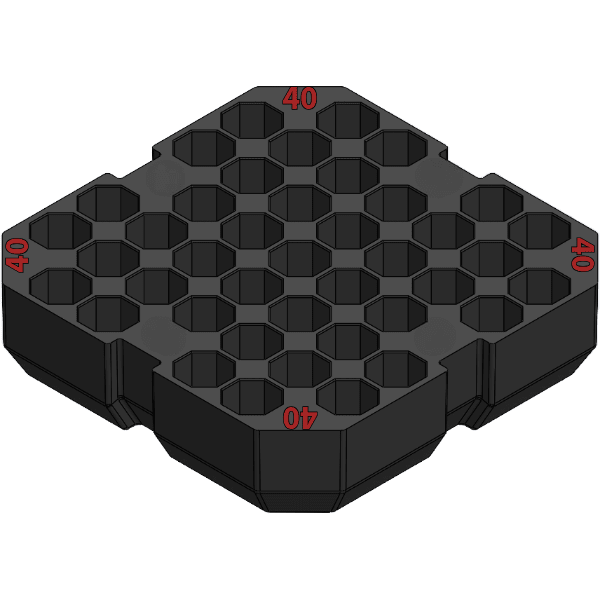 Milwaukee Packout Slim Ammo Inserts. - WM Prints LLC