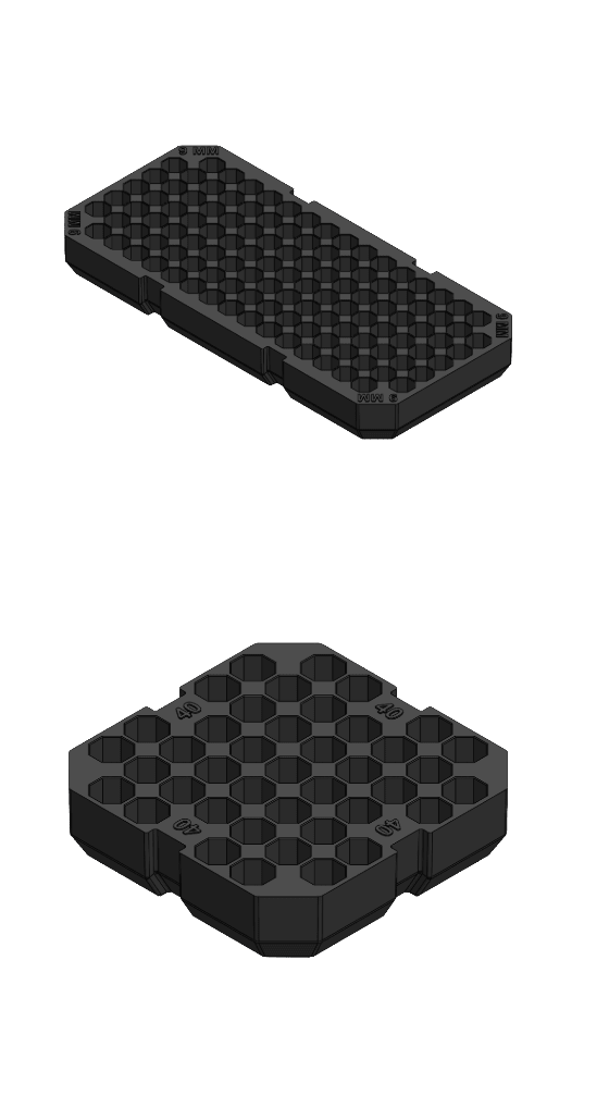 Milwaukee Packout Slim Ammo Inserts. - WM Prints LLC