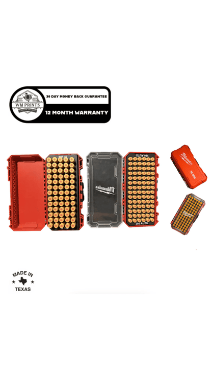 Milwaukee Shockwave compatible ammo Inserts. - WM Prints LLC