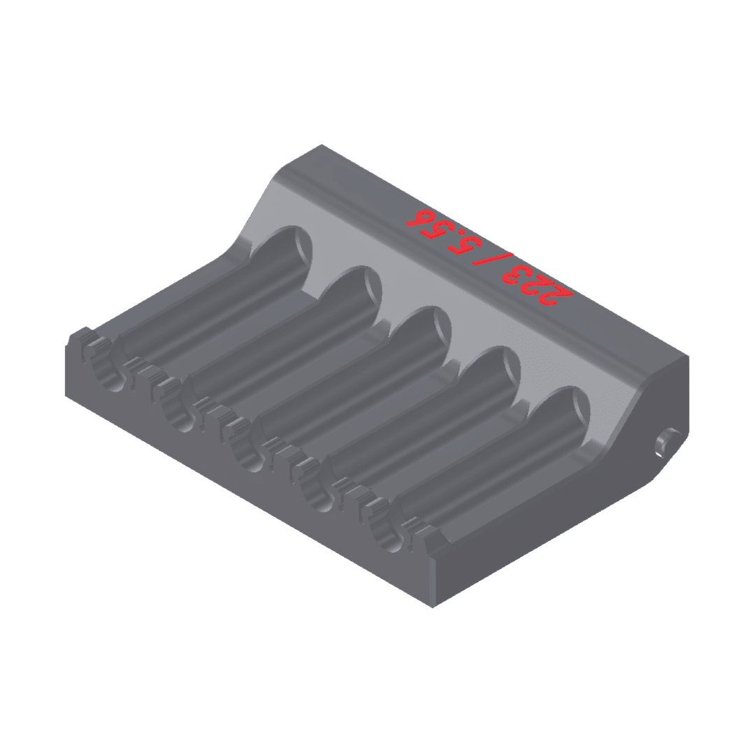 Milwaukee Shockwave compatible rifle ammo Inserts. - WM Prints LLC