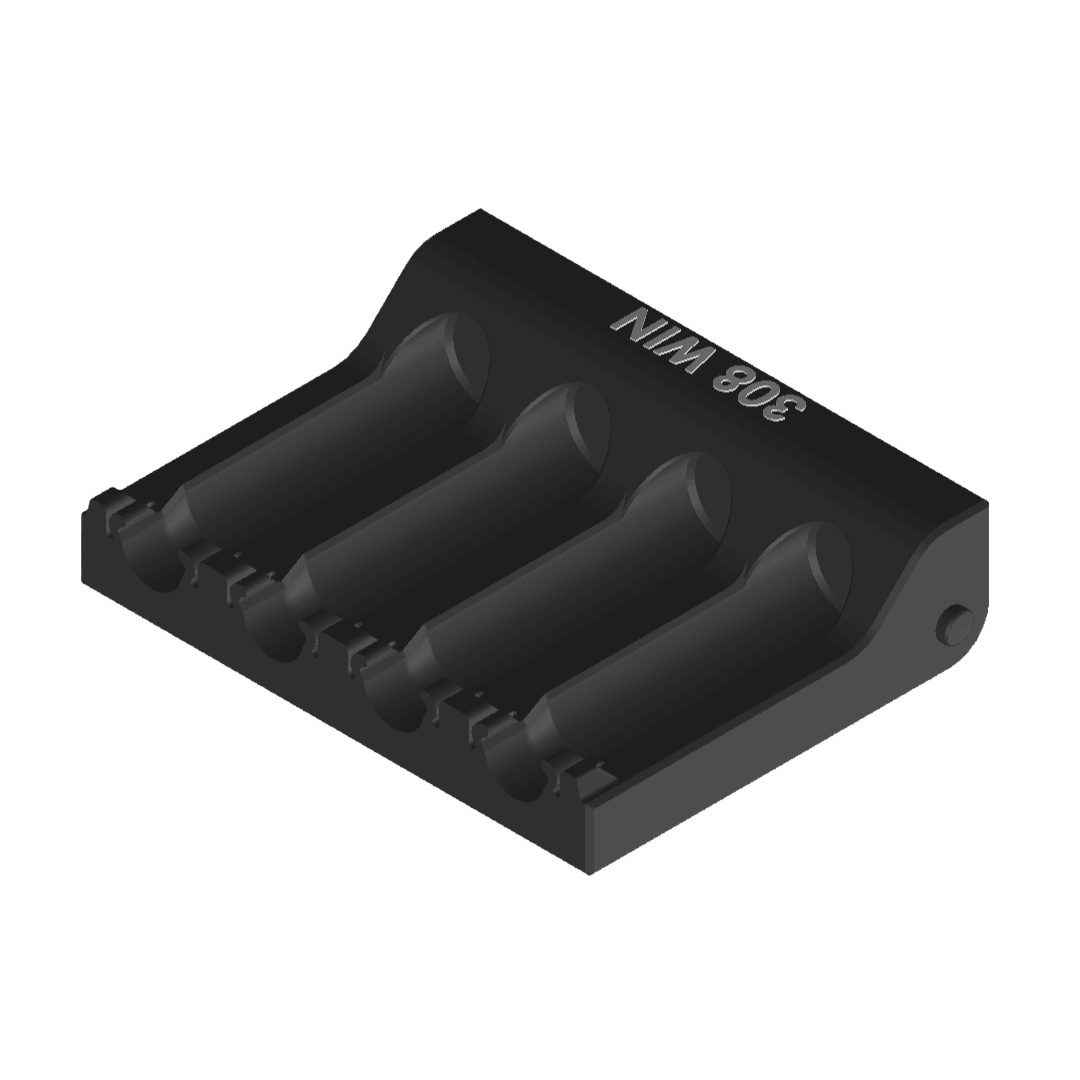 Milwaukee Shockwave compatible rifle ammo Inserts. - WM Prints LLC